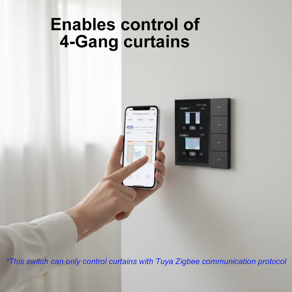 F3-pro Tuya Smart Panel ZigBee - Smart Home Touchscreen Control Panel ulasan dan harga