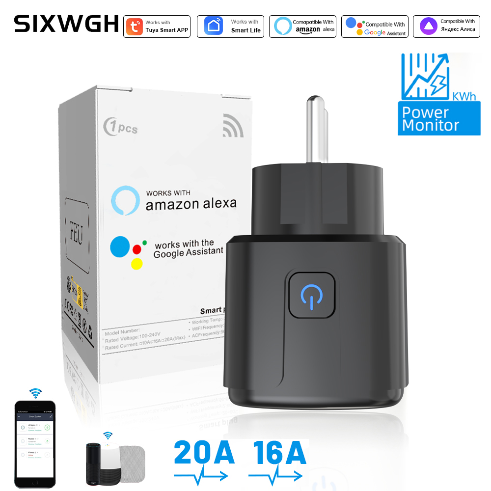 Tuya Smart Socket  WiFi Remote - Smart Wall Socket ulasan dan harga