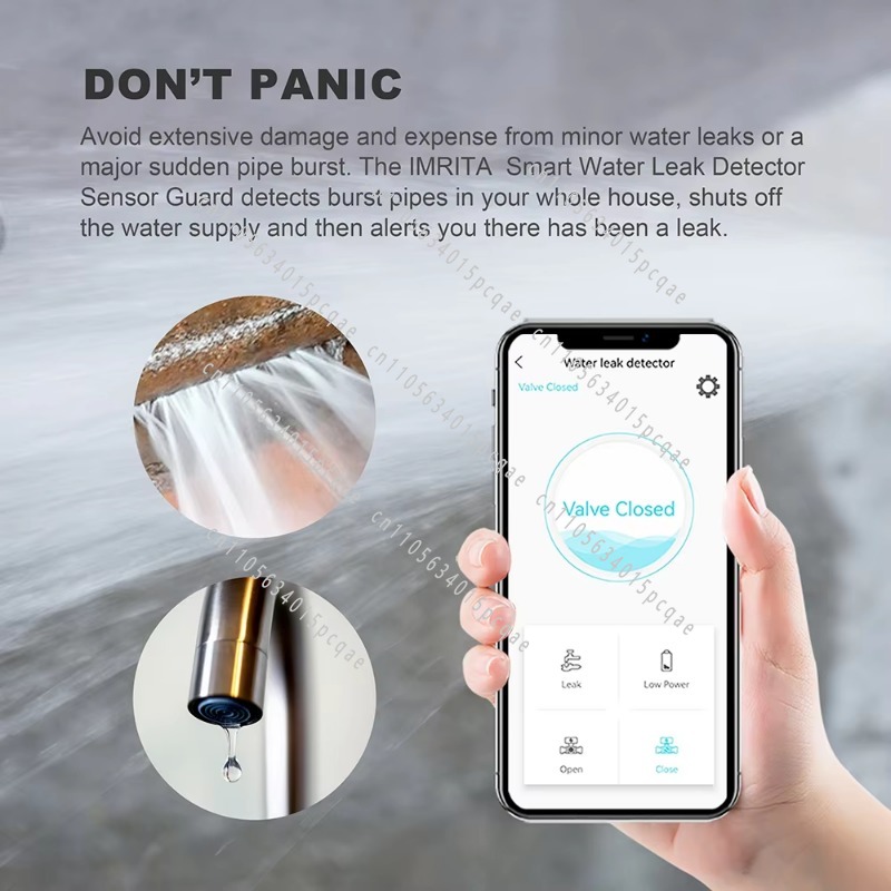 Smart Water Leak Detector WiFi - Smart Home Monitor ulasan dan harga