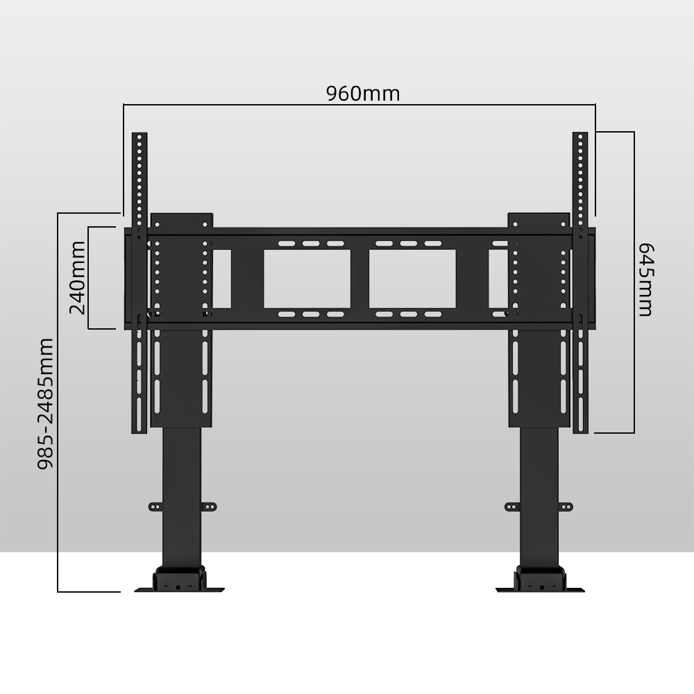 Electric Height Adjustable 65- - Smart Home Theater ulasan dan harga