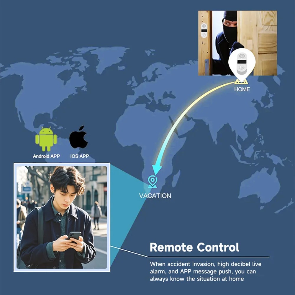 Tuya WiFi Vibration Sensor - 1 - Smart Home Ikea ulasan dan harga