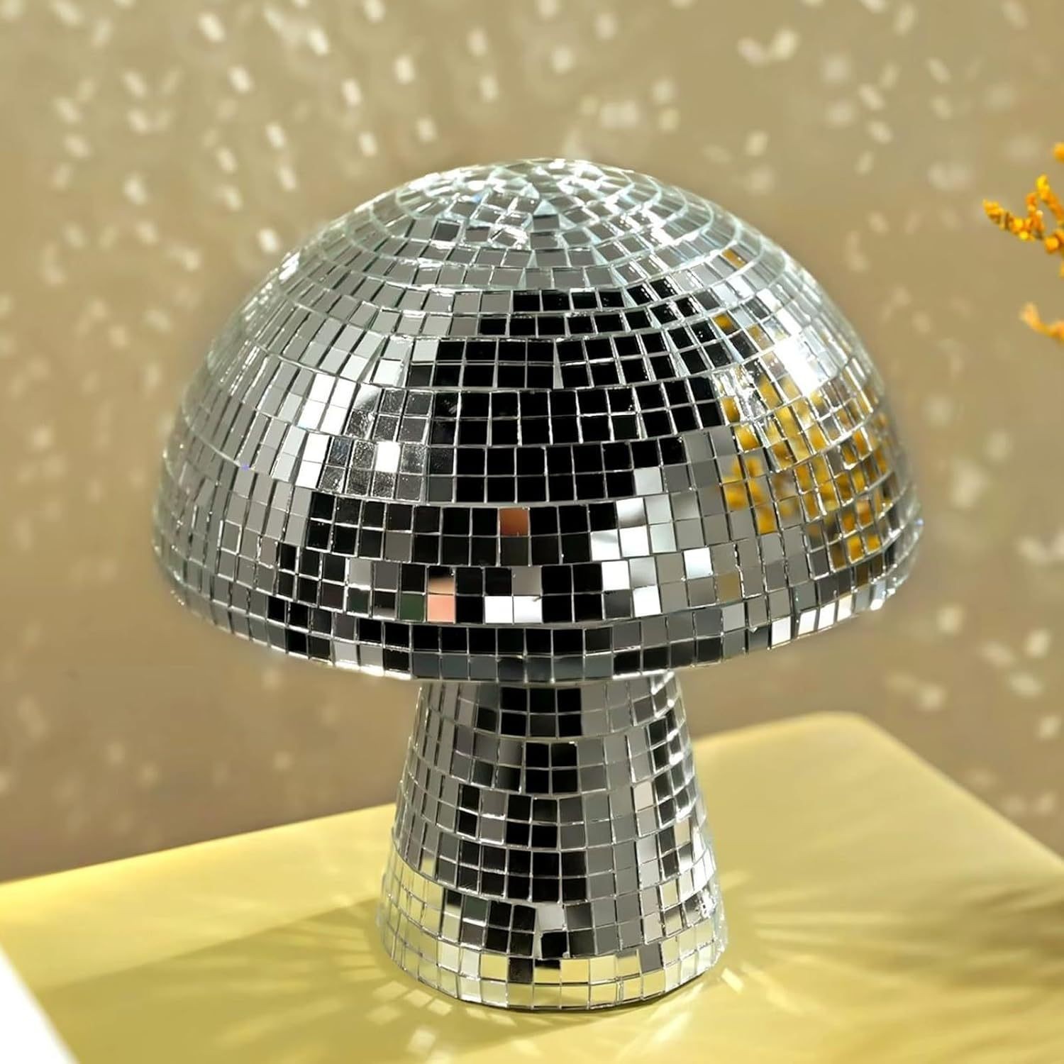 Mushroom Disco Ball Mirror Ref - Smart Home Utilities ulasan dan harga