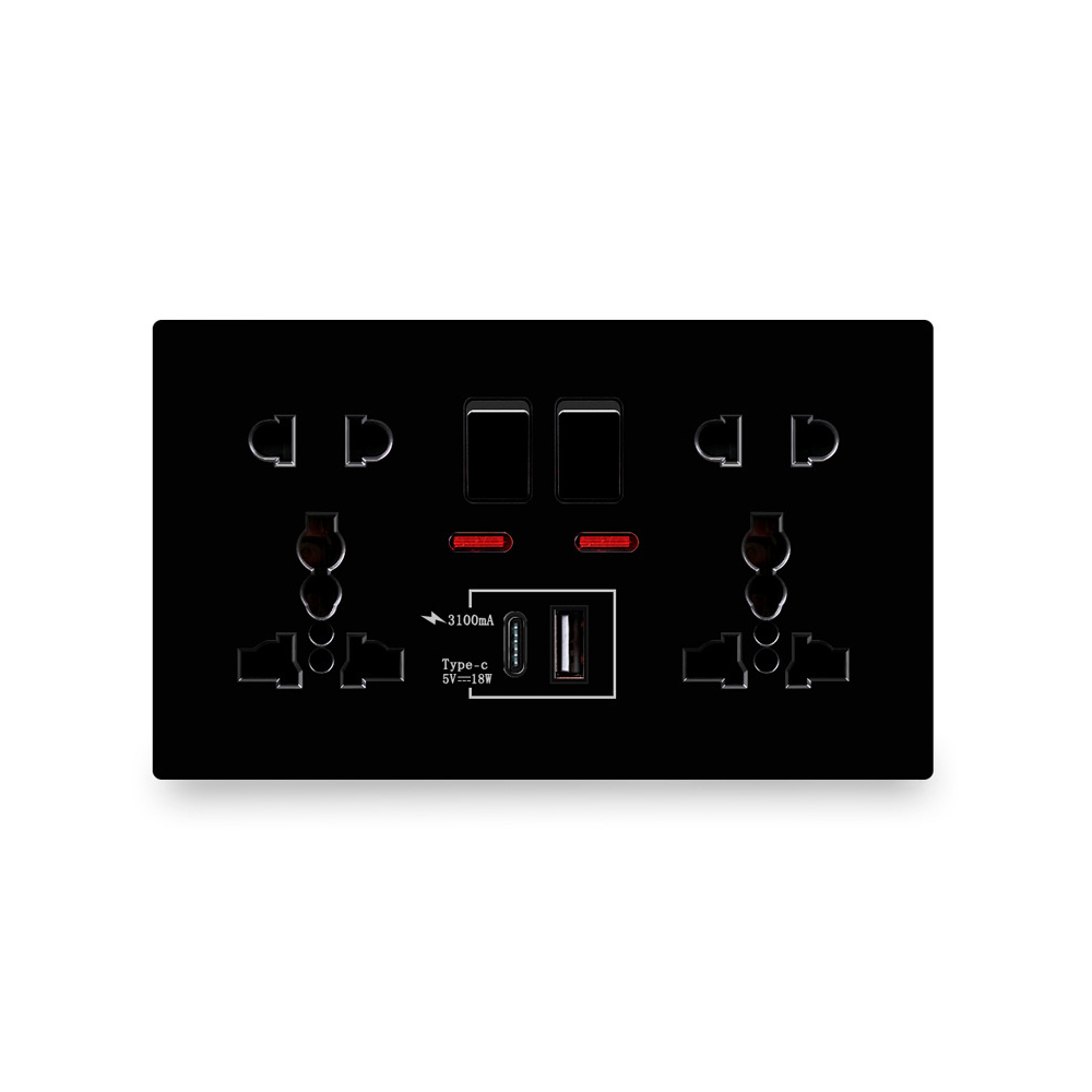 18W Type-C Fast Charge Wall Ou - Smart Wall Socket ulasan dan harga