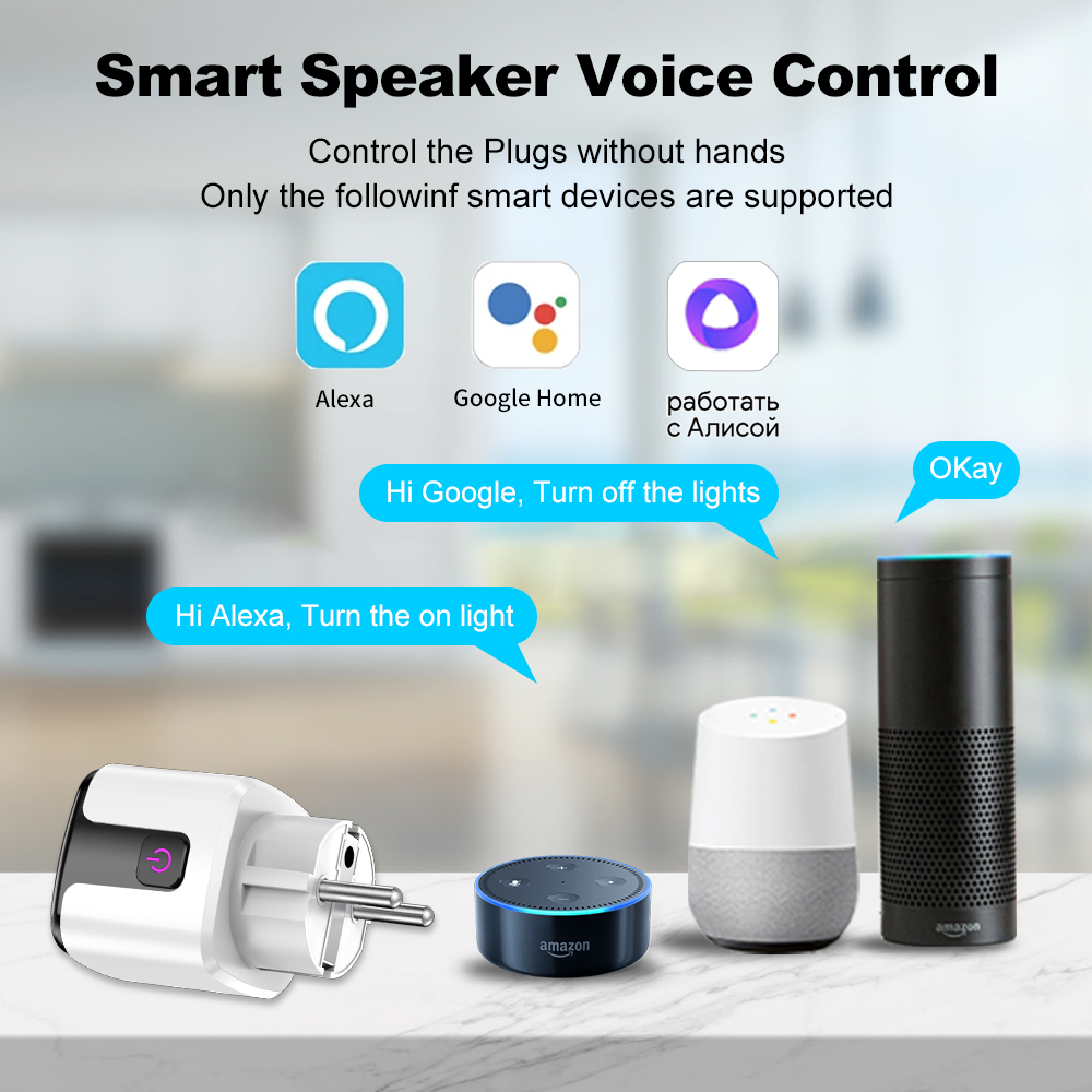 Smart 20A EU Plug WiFi+Bluetoo - Smart Wall Socket ulasan dan harga