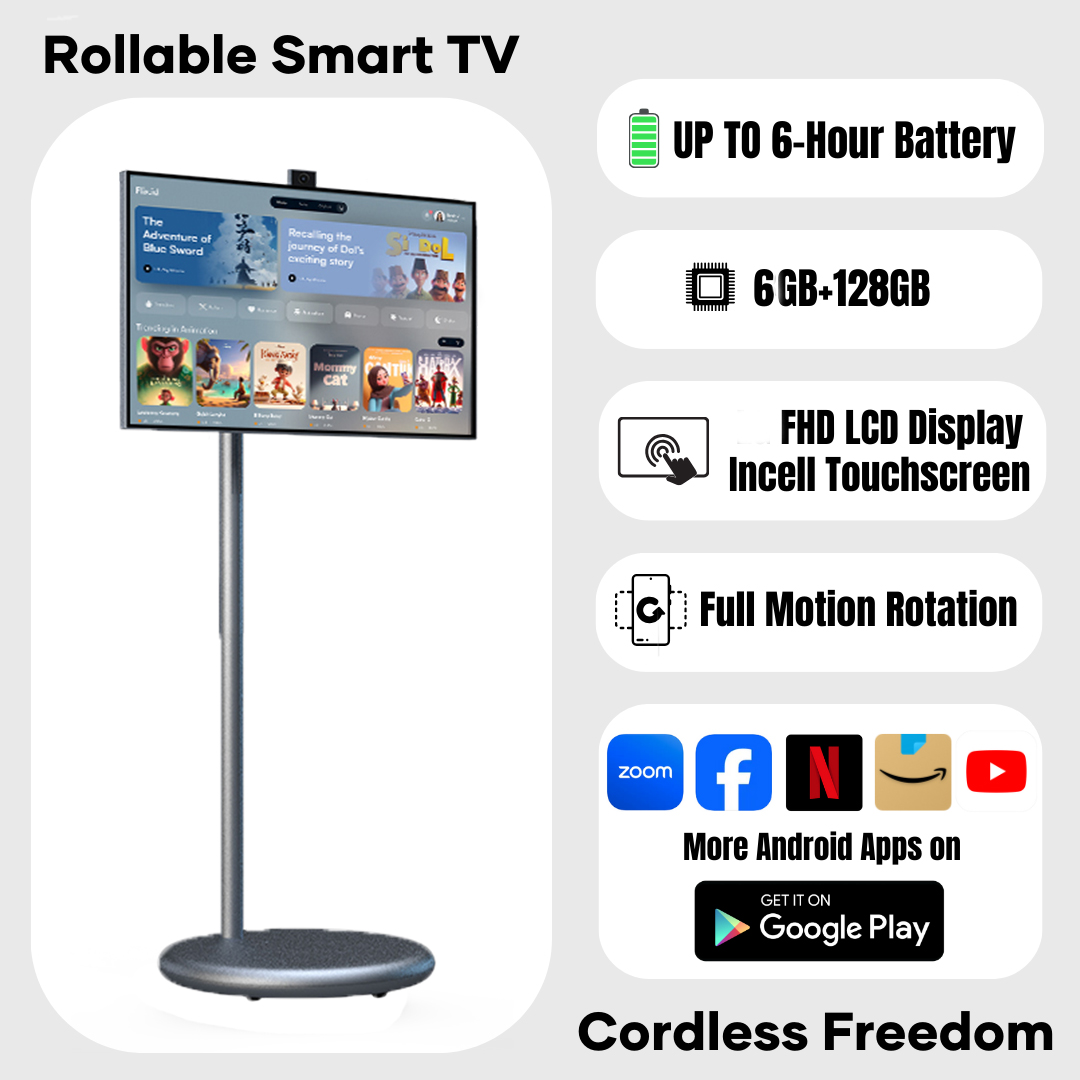 Smart Portable TV Display Mobi - Smart Home Speaker ulasan dan harga