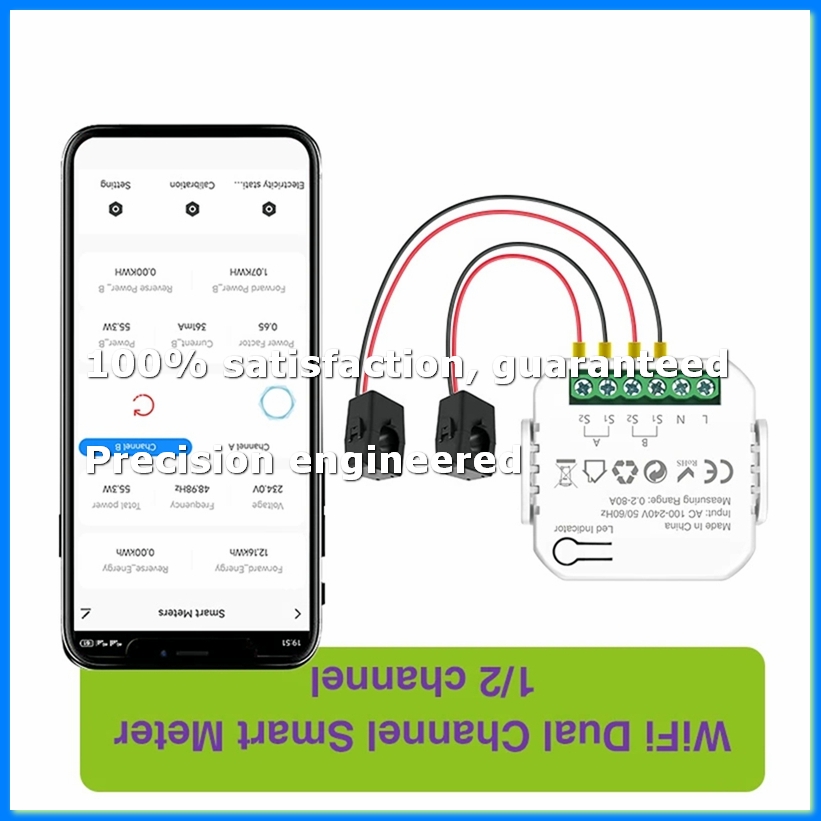 Tuya Wifi Smart Power Meter wi - Smart Home Wifi ulasan dan harga
