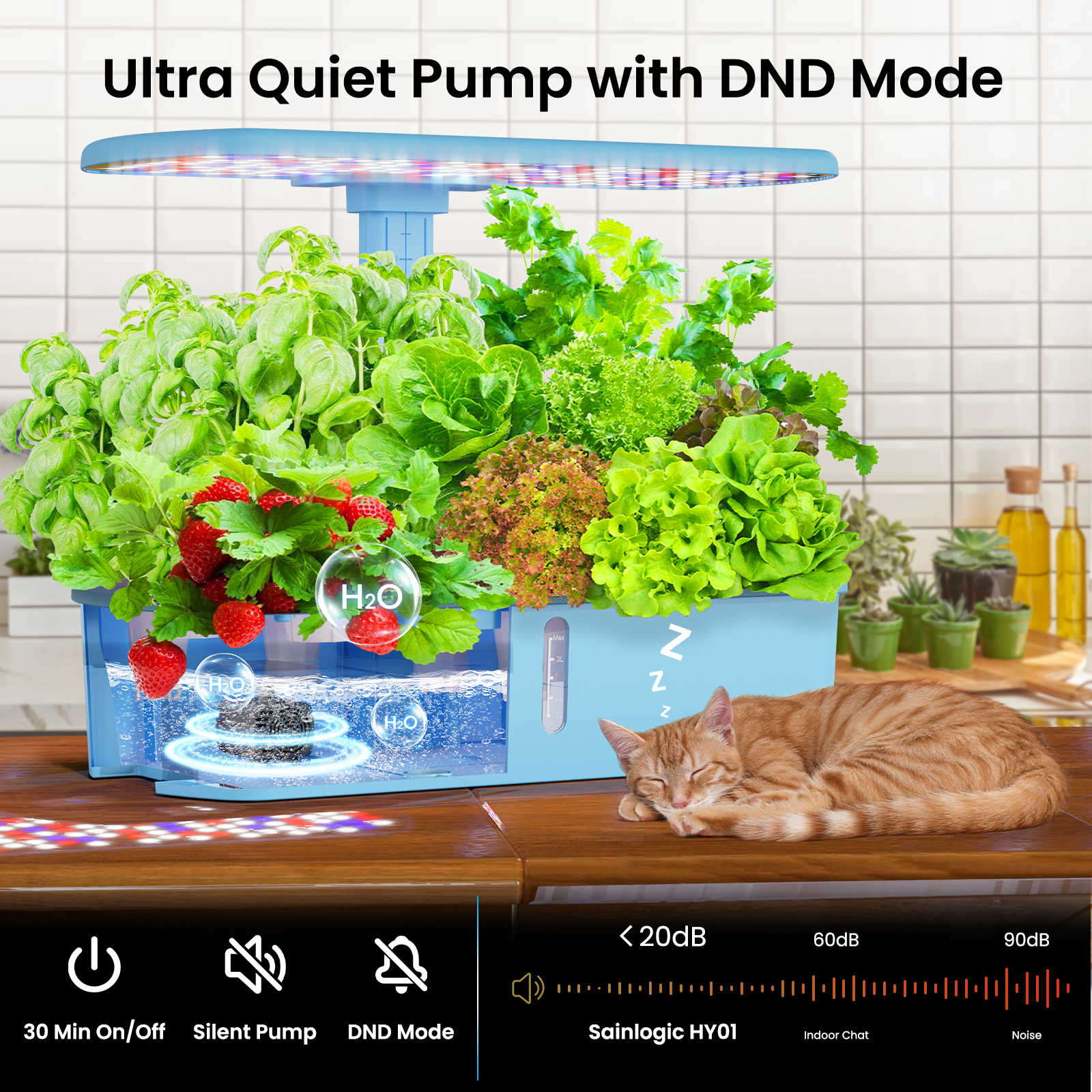Smart Hydroponics Growing Syst - Smart Home Wifi ulasan dan harga