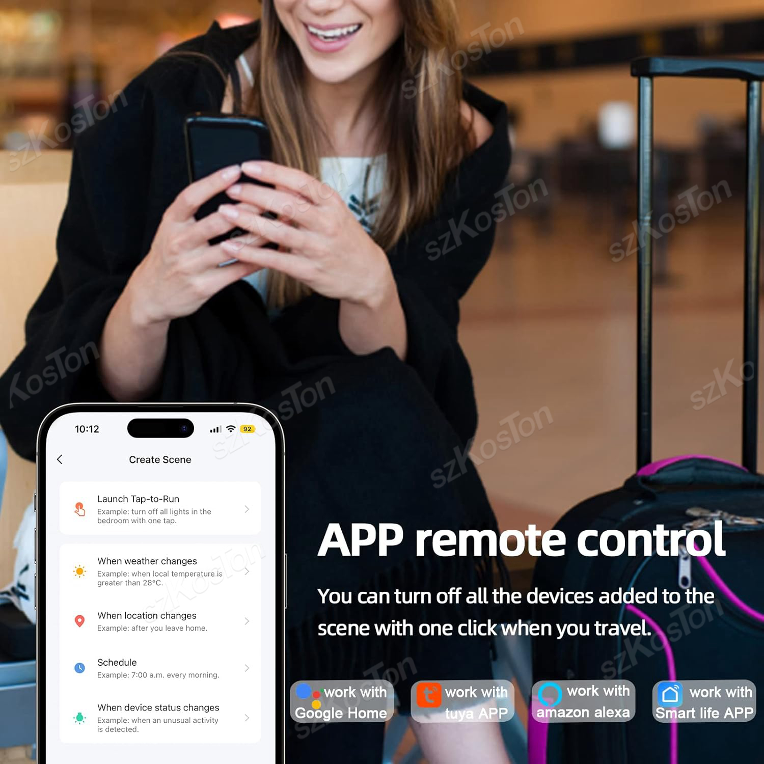 16A Tuya WiFi Smart Switch Mod - Smart Home Google Assistant ulasan dan harga