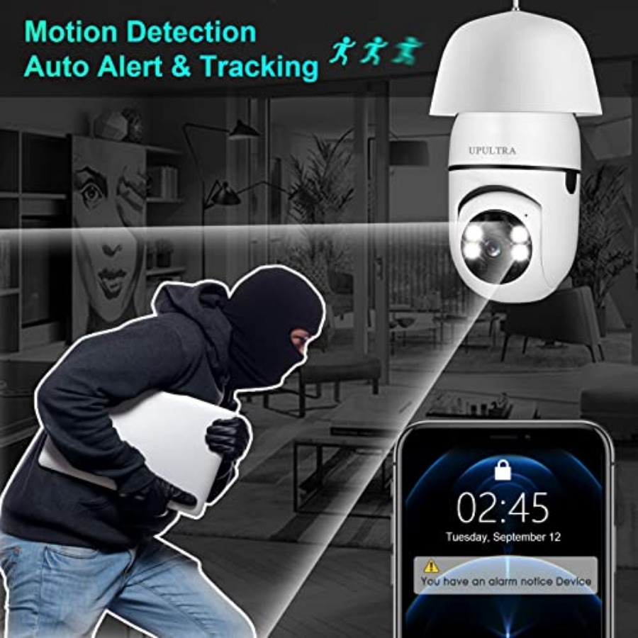 Light Bulb 1080P Security Wire - Smart Home Wifi ulasan dan harga
