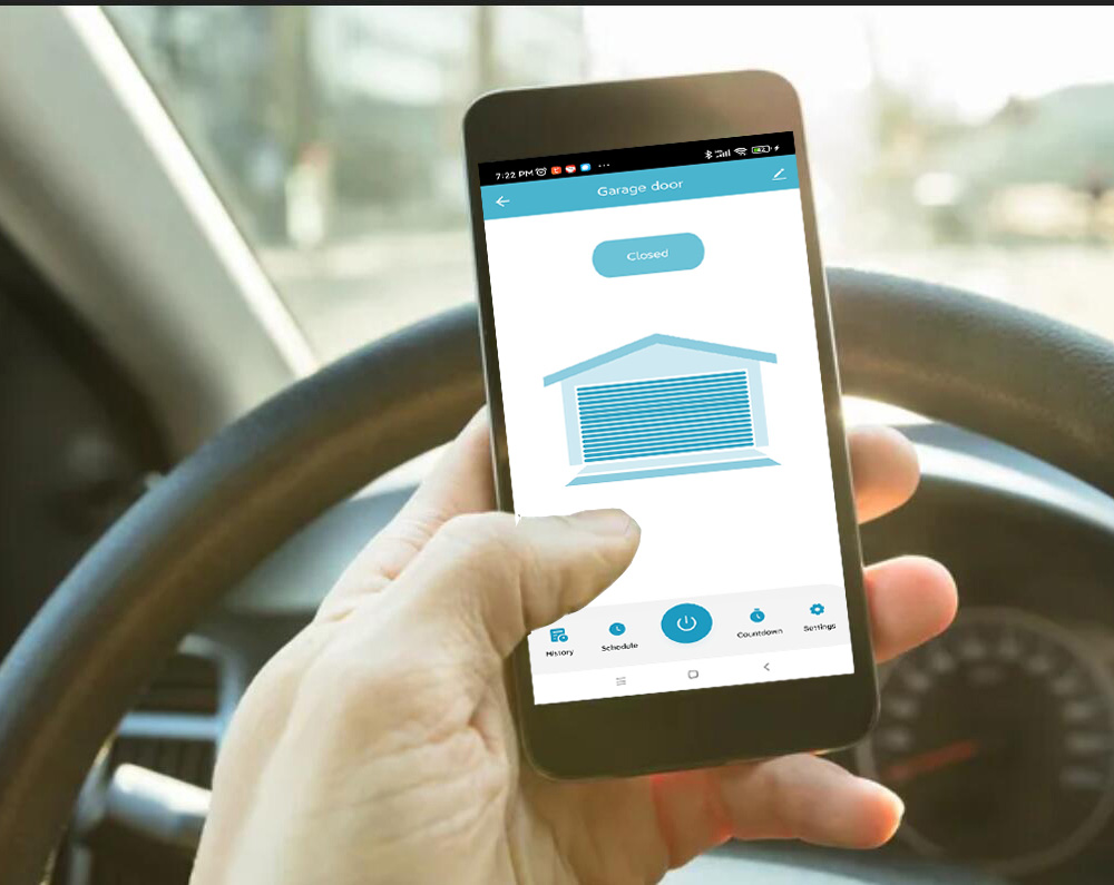 Smart Garage Door Opener Contr - Smart Home Control Panel ulasan dan harga