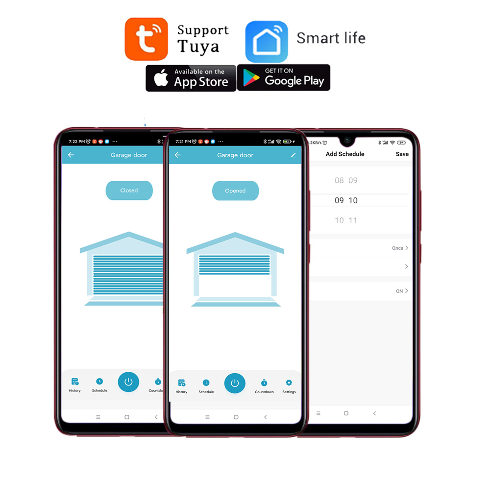 Smart Garage Door Opener Contr - Smart Home Control Panel ulasan dan harga