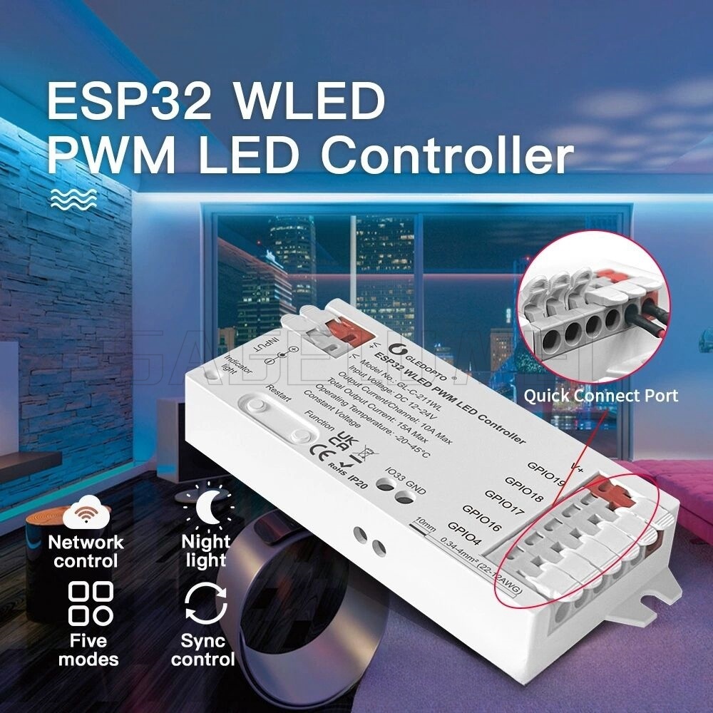 5 Modes in 1 DC12-24V GL-C-211 - Wifi Led Dimmer ulasan dan harga