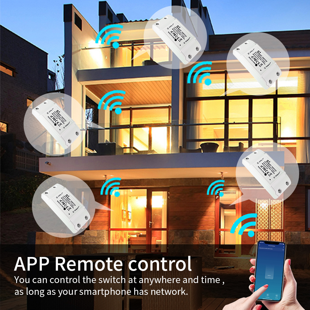 16A WiFi Tuya Smart Switch Wir - Smart Home Ikea ulasan dan harga