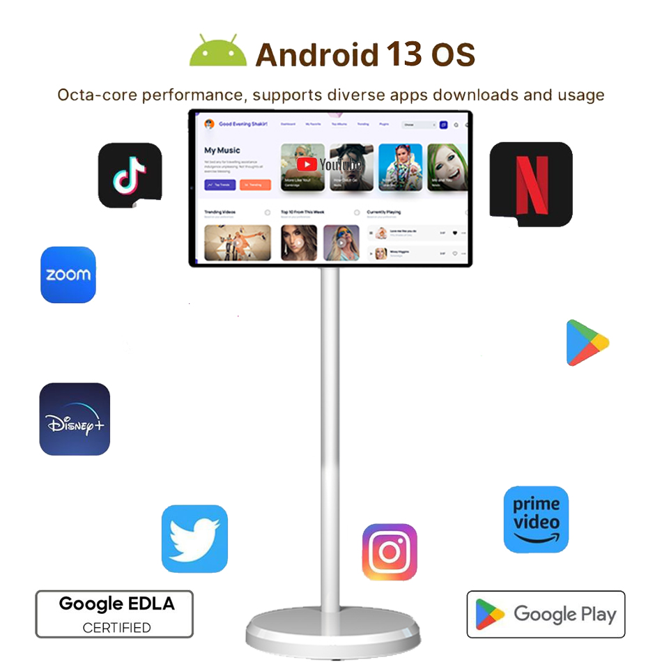 21.5 Inch LED White Battery-Po - Smart Home Speaker ulasan dan harga