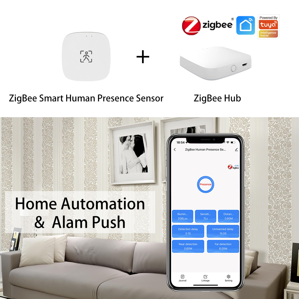 ZigBee Wifi MmWave Human Prese - Smart Home Ikea ulasan dan harga