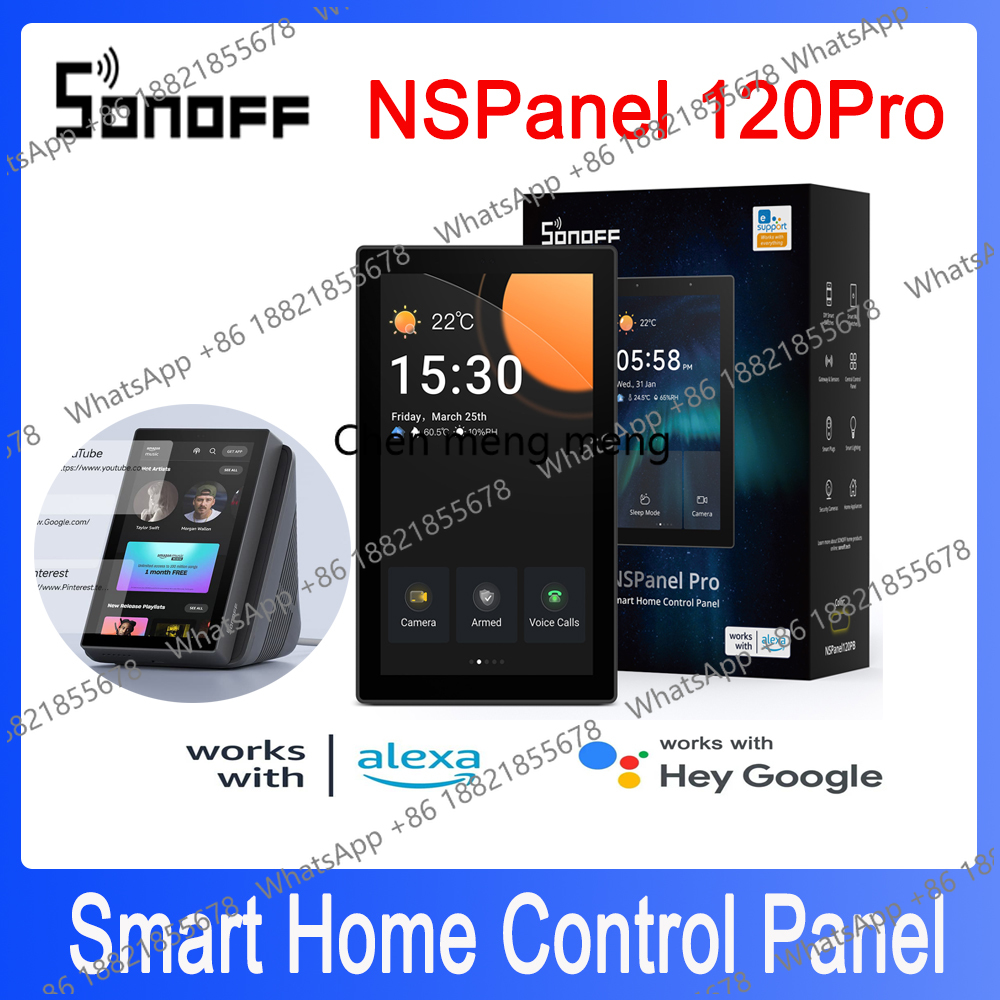 NSPanel Pro 120/86 Smart Home  - Smart Home Touchscreen Control Panel ulasan dan harga