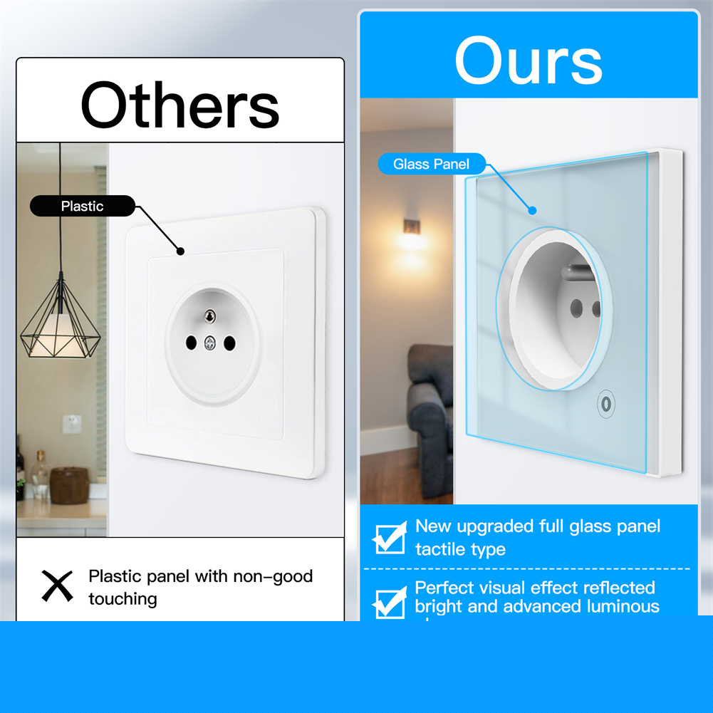 MOES ZigBee Smart Wall Socket, - Smart Wall Socket ulasan dan harga