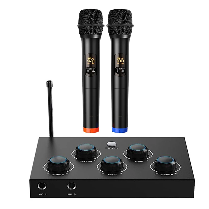 Wireless Microphone System Kar - Smart Home Speaker ulasan dan harga