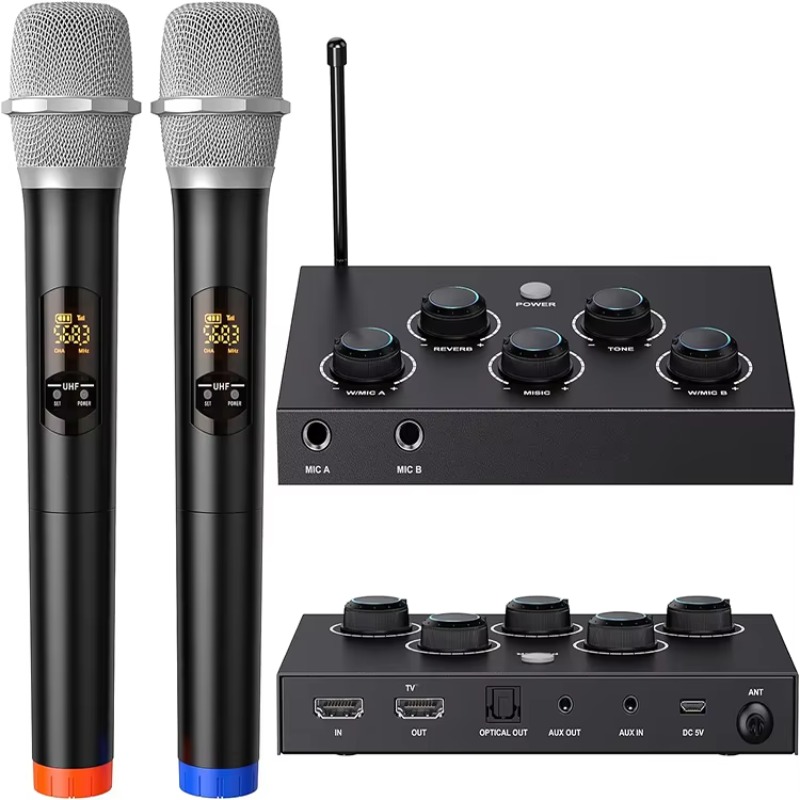 Wireless Microphone System Kar - Smart Home Speaker ulasan dan harga