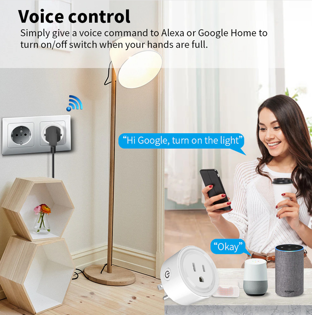 Tuya WiFi Or Zigbee Smart Sock - Smart Wall Socket ulasan dan harga