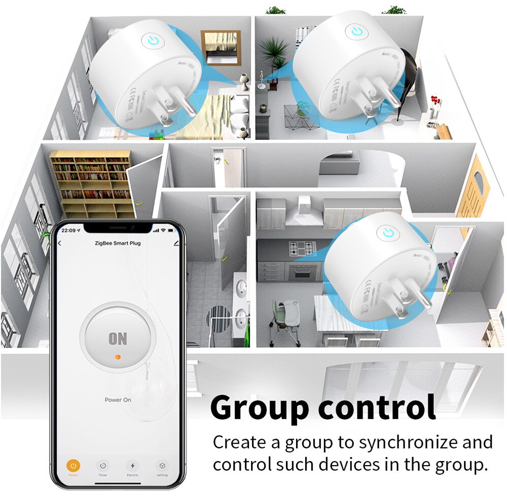 Tuya WiFi Or Zigbee Smart Sock - Smart Wall Socket ulasan dan harga