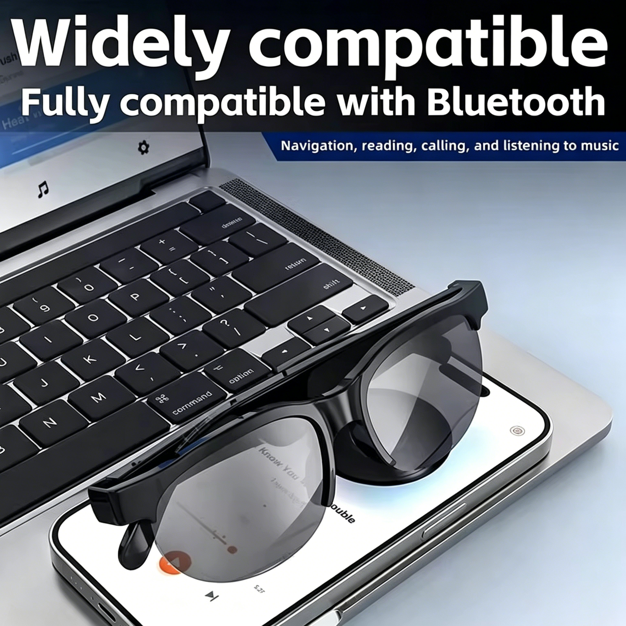 LAXASFIT 2026 New Smart Glasse - Smart Home Speaker ulasan dan harga