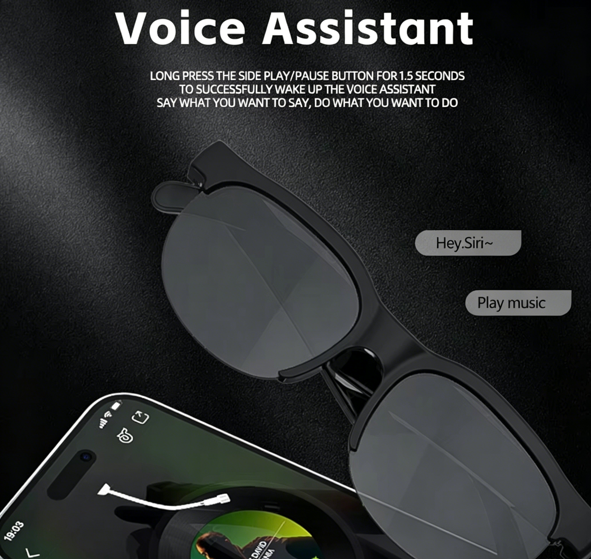 LAXASFIT 2026 New Smart Glasse - Smart Home Speaker ulasan dan harga