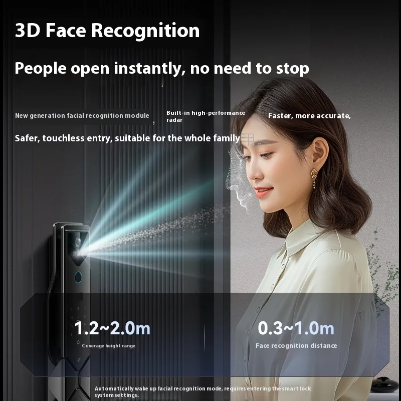 TLF For S93 Smart Door  Wooden - Smart Home Wifi ulasan dan harga