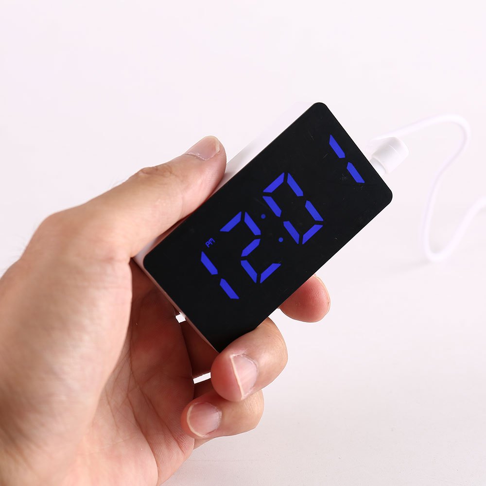 LED Electronic Watch Mirror Al - Smart Home Utilities ulasan dan harga