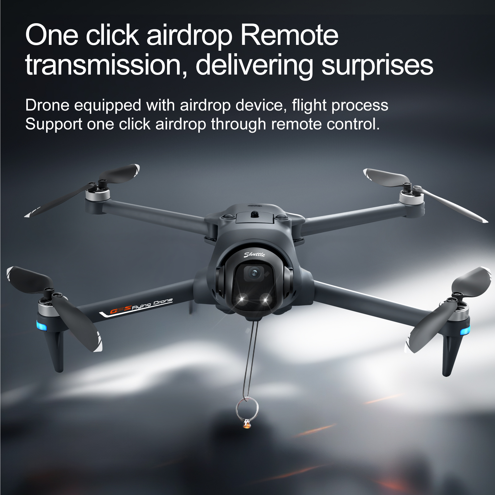 YL059 FPV GPS Quadcopter Drone - Wifi Led Dimmer ulasan dan harga