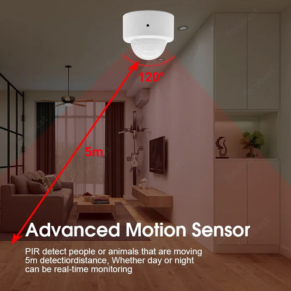 Zigbee 3.0 Human Motion Sensor - Smart Home Control Panel ulasan dan harga