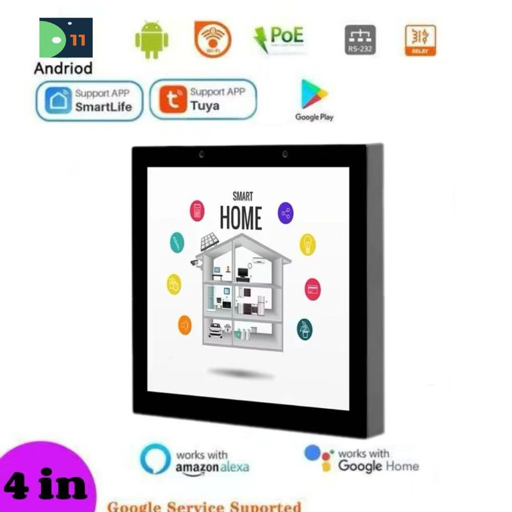 2025 New 4 Inch POE Tablet Con - Smart Home Touchscreen Control Panel ulasan dan harga