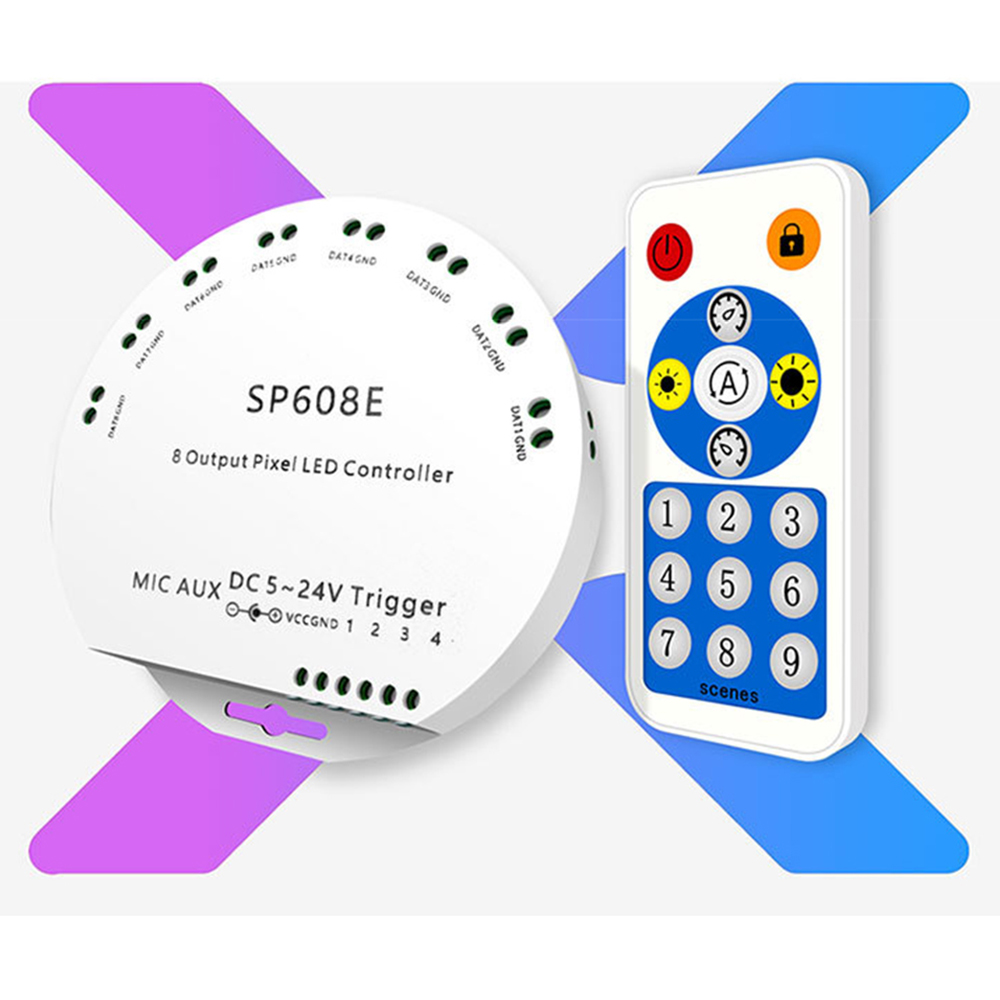 WS2812B WS2811 SK6812 LED Pixe - Wifi Led Dimmer ulasan dan harga