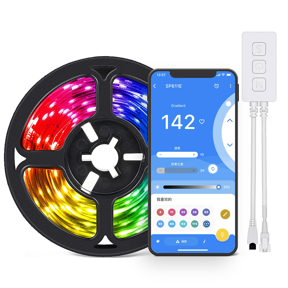 WS2812B WS2811 SK6812 LED Pixe - Wifi Led Dimmer ulasan dan harga