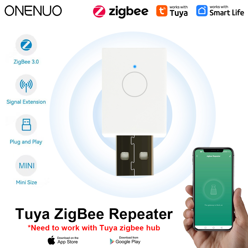 ZigBee Signal Repeater Tuya Sm - Smart Home Ikea ulasan dan harga