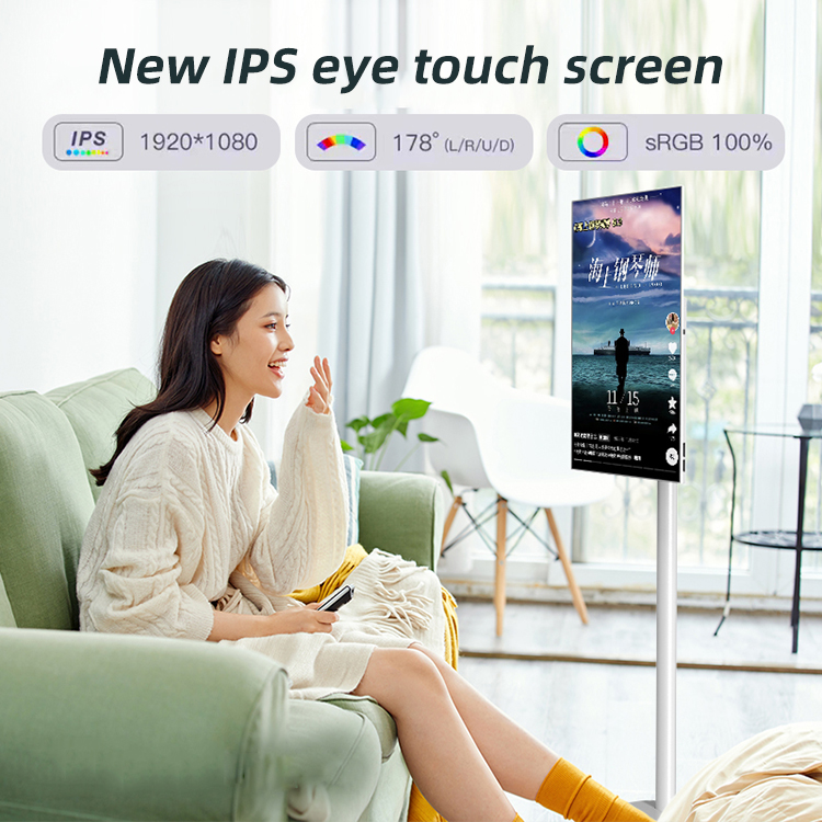 21.5 Inch Portable Smart TV Wh - Smart Home Market ulasan dan harga
