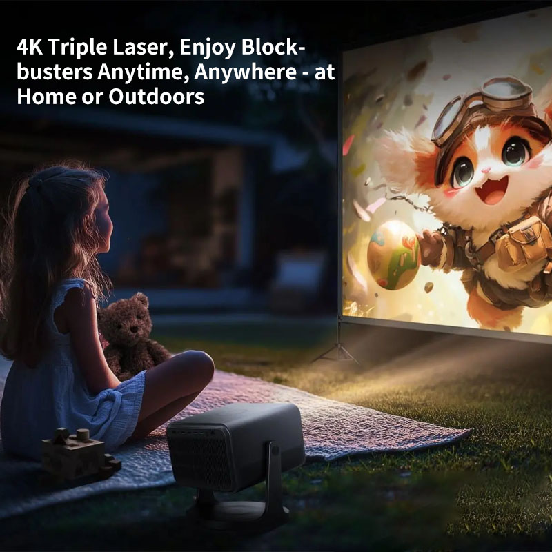 PT40-SG 4K tri-color  projecto - Smart Home Theater ulasan dan harga