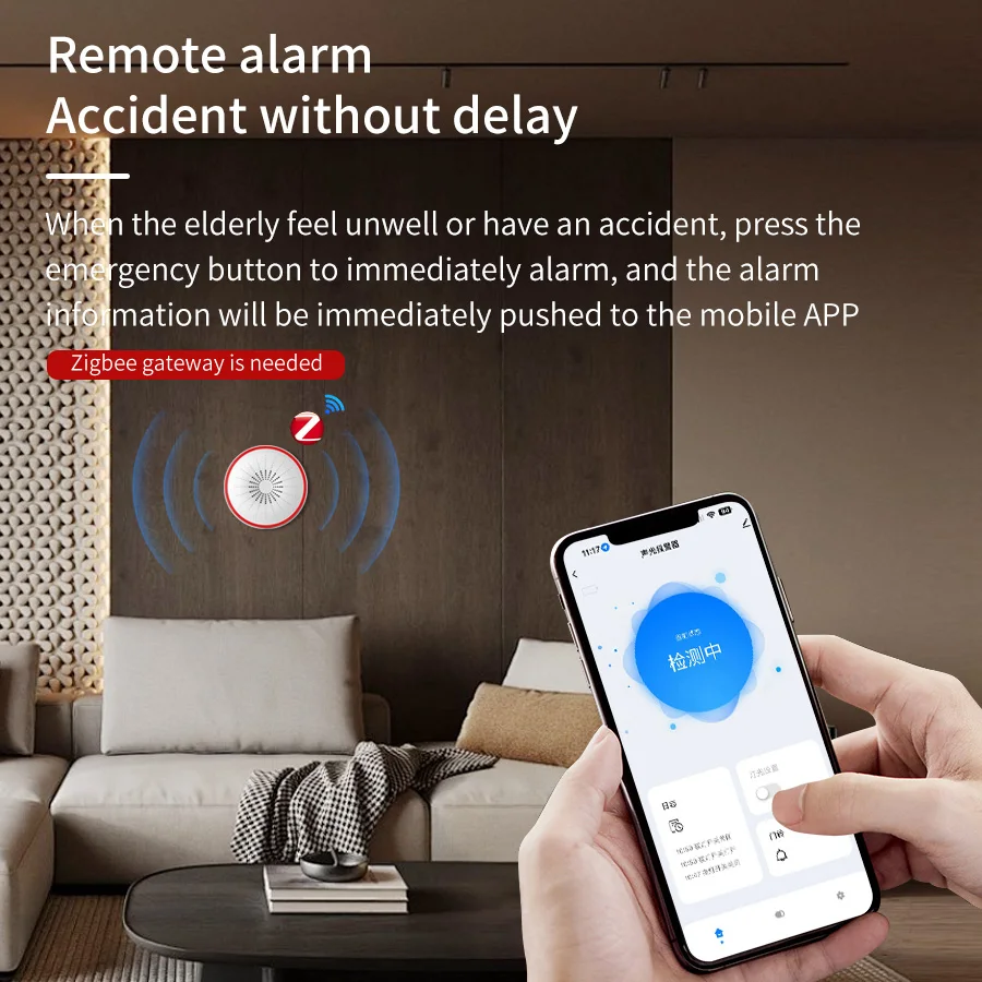 Tuya WiFi ZigBee Alarm Siren S - Smart Home Theater ulasan dan harga