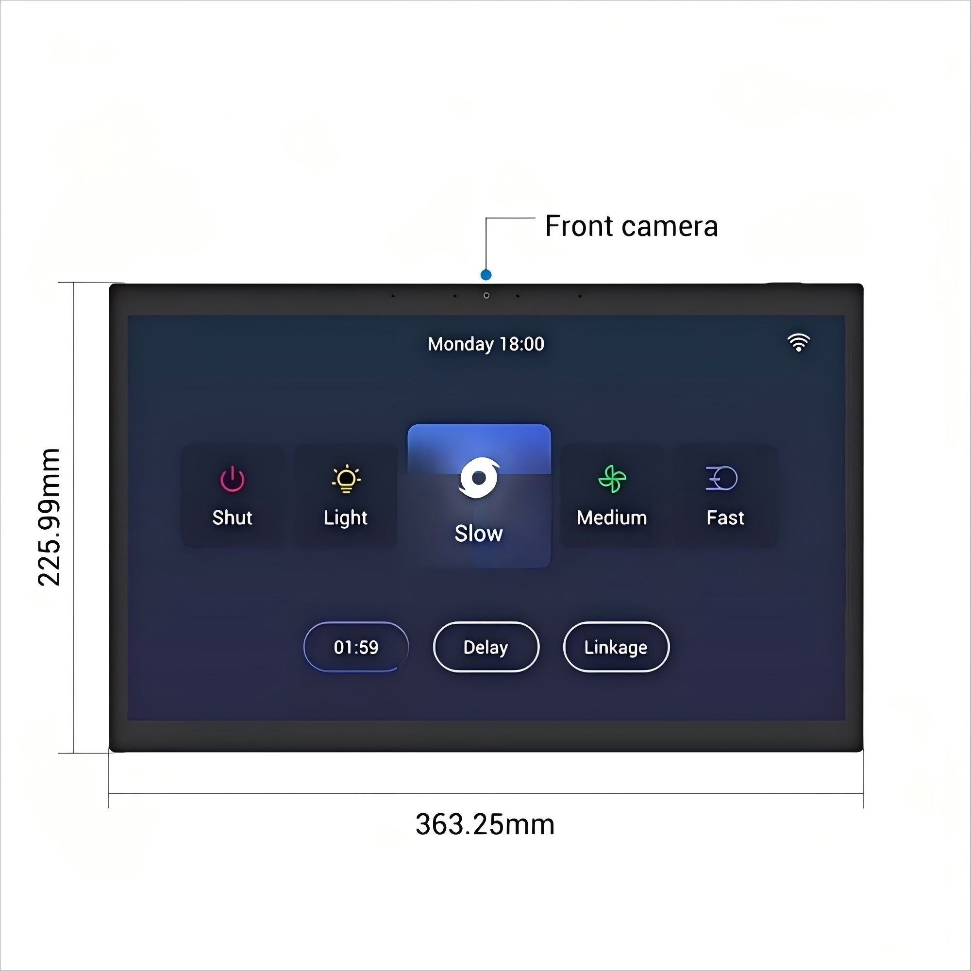 Inwall 15.6 Inch Smart Home Co - Smart Home Touchscreen Control Panel ulasan dan harga