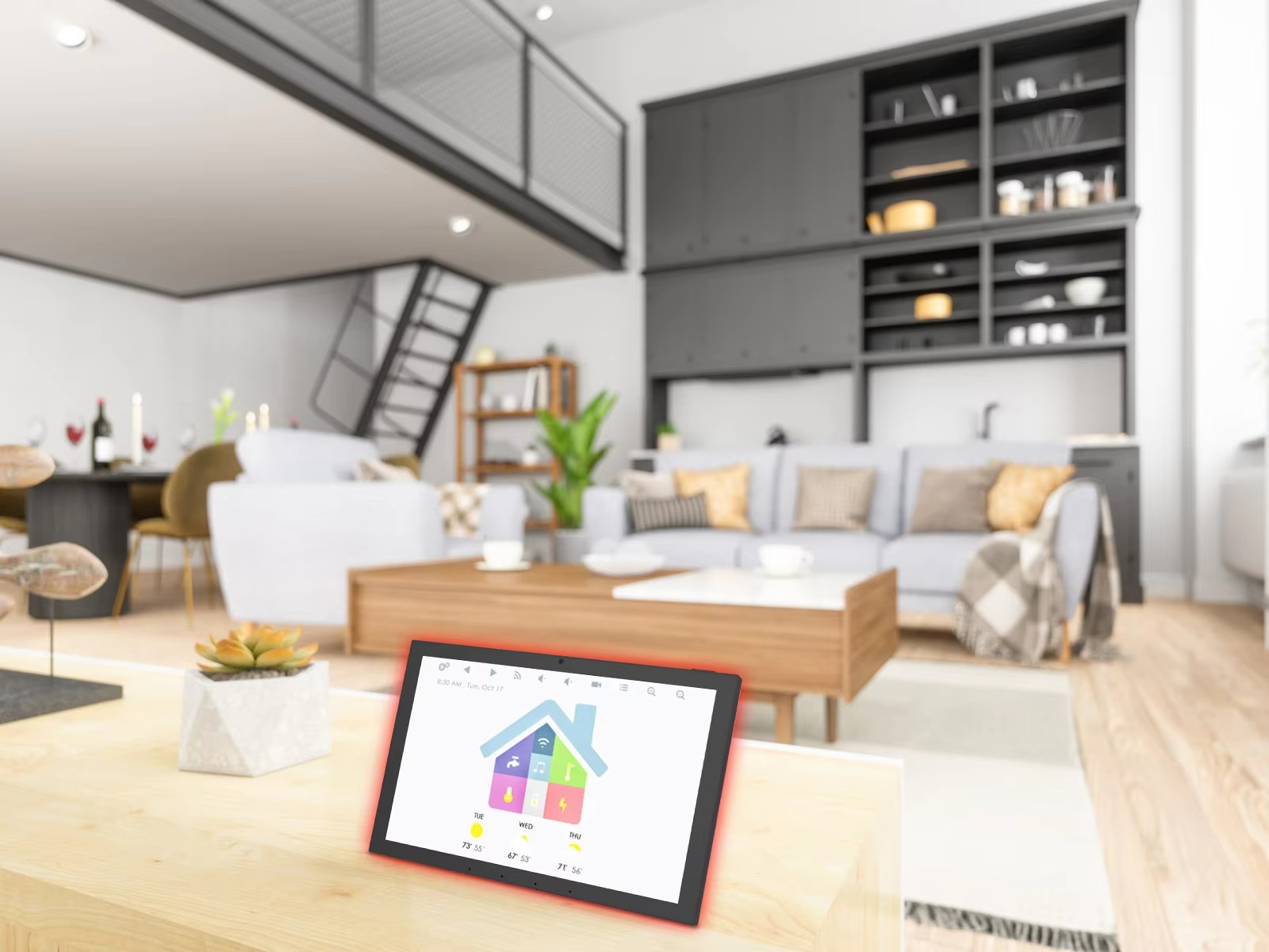 10.1 15.6 Inch Manual Android  - Smart Home Wifi ulasan dan harga